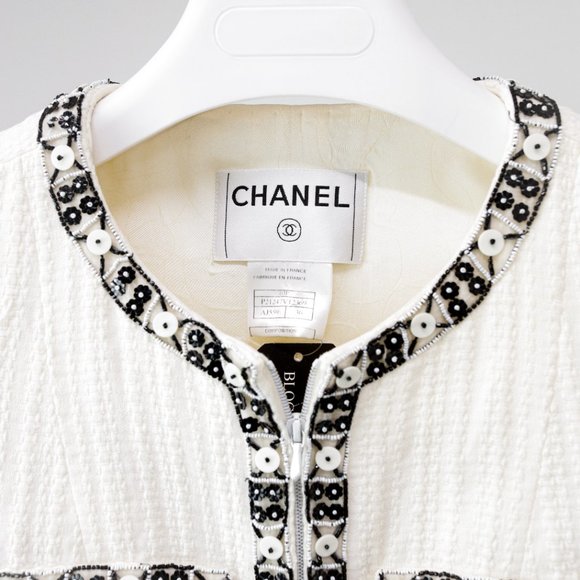 Chanel S/S 03 Beaded Zip Jacket - Picture 3 of 13